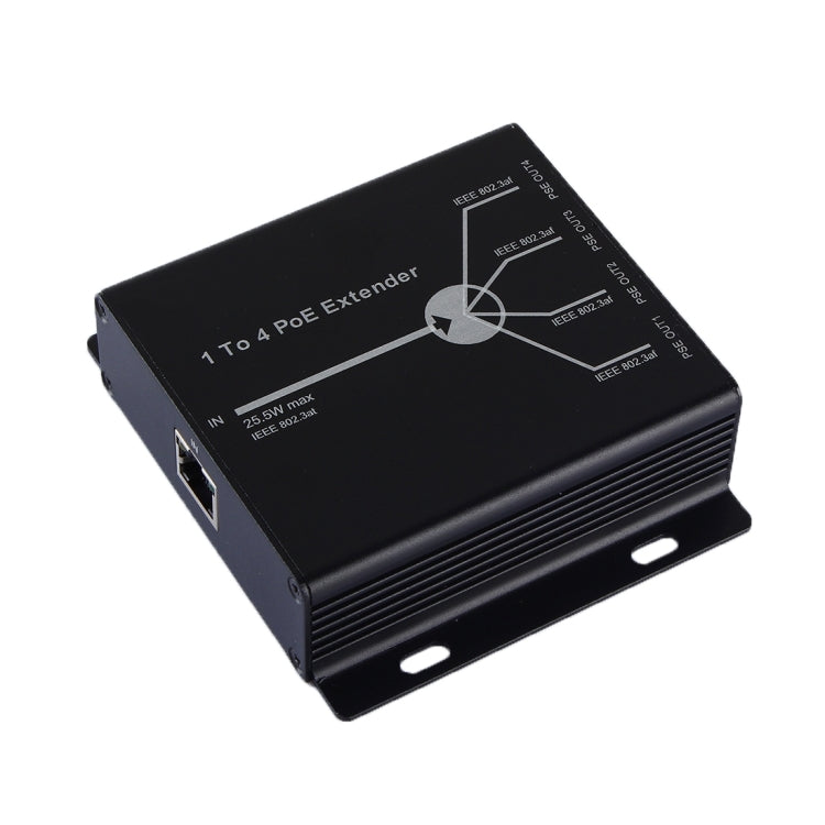 4CH IP Camera POE Extender 1 into 4 Output 4CH IP Camera POE Extender 1 into 4 Output